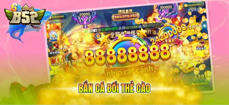 Bắn cá đổi thẻ cào