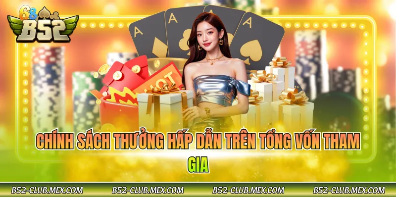 Chính sách thưởng hấp dẫn trên tổng vốn tham gia