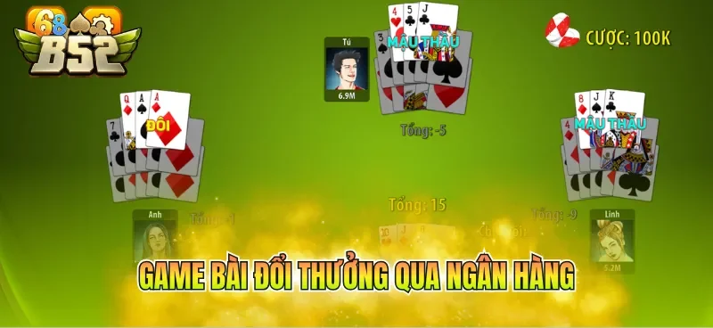 Game bài đổi thưởng qua ngân hàng