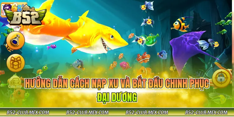 Hướng dẫn cách nạp xu và bắt đầu chinh phục đại dương