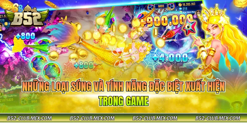Những loại súng và tính năng đặc biệt xuất hiện trong game 