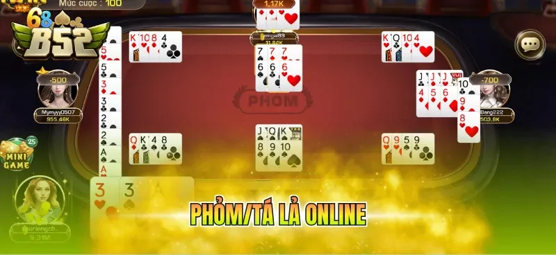 Phỏm/Tá lả online