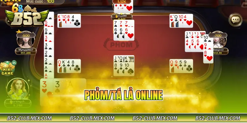 Phỏm/Tá lả online