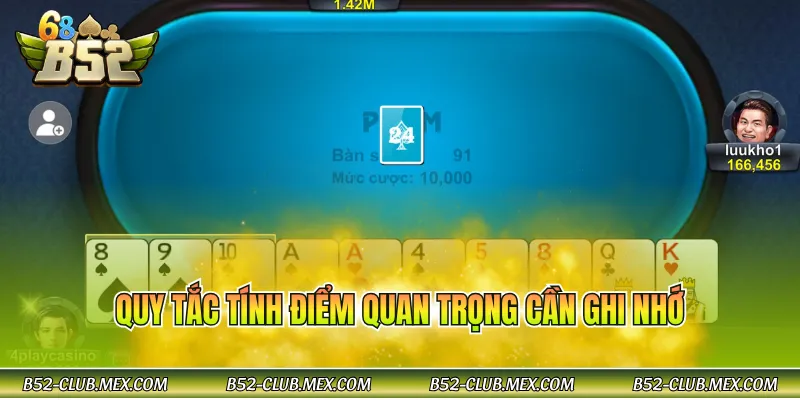 Quy tắc tính điểm quan trọng cần ghi nhớ