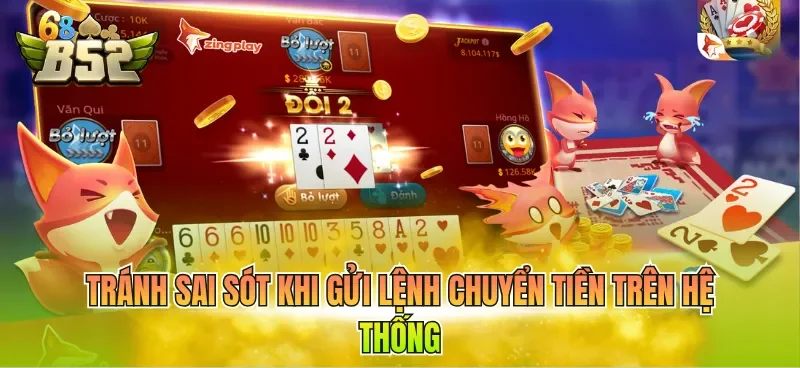 Tránh sai sót khi gửi lệnh chuyển tiền trên hệ thống